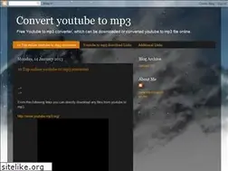 Sites similar to convertyoutube2mp3.blogspot.com