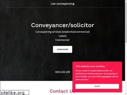 Sites similar to conveyancings.com.au