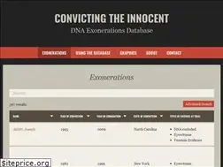 Sites similar to convictingtheinnocent.com