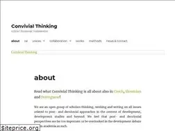 Sites similar to convivialthinking.org
