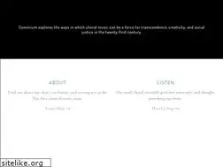 Sites similar to conviviumchoir.org