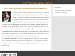 Sites similar to convocatoriapormadrid.es