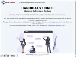 Sites similar to convonom.fr