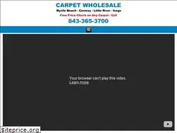 Sites similar to conwaycarpetwholesale.com