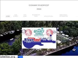 Sites similar to conwayriverfest.com