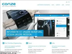 Sites similar to conze.com