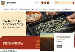 Sites similar to cooberpedy.sa.gov.au