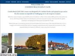 Sites similar to coodenbeachgc.com