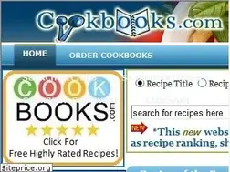 Sites similar to cookbooks.com