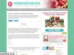 Sites similar to cookbookswelove.com