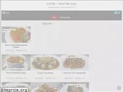 Sites similar to cookdontbelazy.com