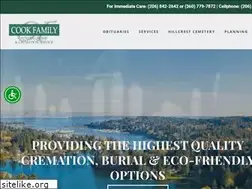 Sites similar to cookfamilyfuneralhome.com