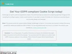 Sites similar to cookiescript.info