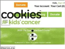 Sites similar to cookiesforkidscancer.org
