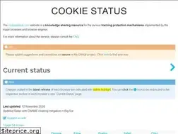 Sites similar to cookiestatus.com