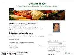 Sites similar to cookinfanatic.wordpress.com