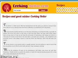 Sites similar to cooking-better.com