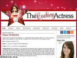 Sites similar to cookingactress.com