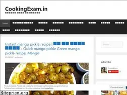 Sites similar to cookingexam.in