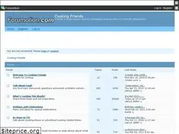 Sites similar to cookingfriends.forumotion.com