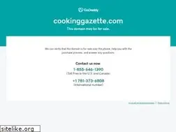 Sites similar to cookinggazette.com