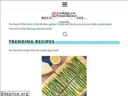 Sites similar to cookingonthefrontburners.com