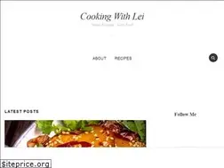 Sites similar to cookingwithlei.com