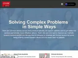 Sites similar to cookmedical.com.au