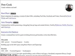 Sites similar to cookpete.com
