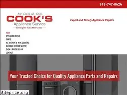Sites similar to cooksapplianceservice.com