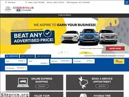 Sites similar to cooksvillehyundai.com