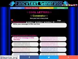 Sites similar to cool-letters-generator.blogspot.com