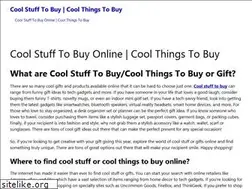 Sites similar to cool-stuff-to-buy.com