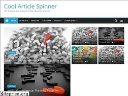 Sites similar to coolarticlespinner.com