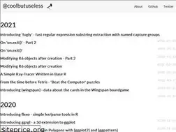 Sites similar to coolbutuseless.github.io