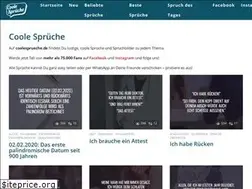 Sites similar to coolesprueche.de