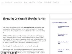 Sites similar to coolest-kid-birthday-parties.com