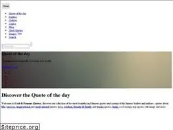 Sites similar to coolfamousquotes.com