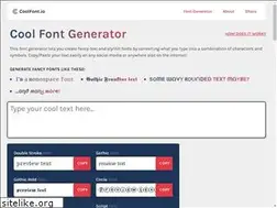 Sites similar to coolfont.io
