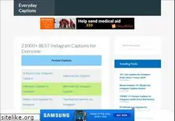 Sites similar to coolgoodcaptions.info