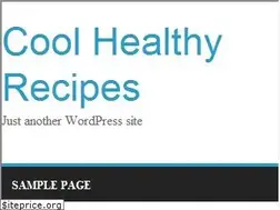 Sites similar to coolhealthyrecipes.com