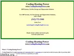 Sites similar to coolingheatingpower.com