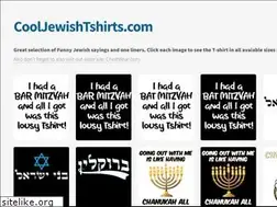 Sites similar to cooljewishtshirts.com
