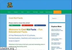 Sites similar to coolkidfacts.com