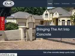 Sites similar to coollookingconcrete.com