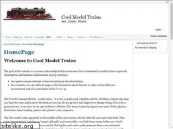 Sites similar to coolmodeltrains.com
