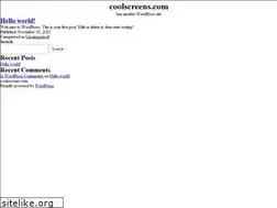 Sites similar to coolscreens.com