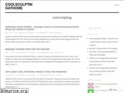 Sites similar to coolsculptingathome.wordpress.com