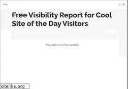 Sites similar to coolsiteoftheday.com