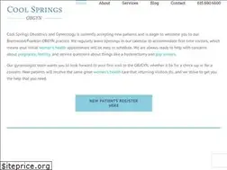 Sites similar to coolspringsobgyn.com